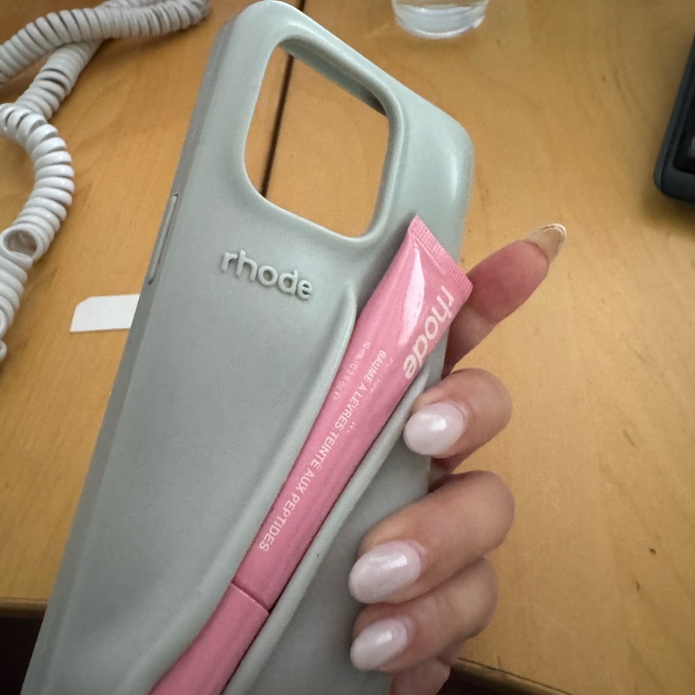 RHODE Gray Phone Case for iPhone 14 Pro